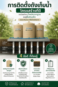 ถังเก็บน้ำ 500 ลิตร ราคา ติดตั้ง เท่าไหร่