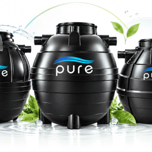 ถังบำบัดน้ำเสีย pure 3000 ลิตร แข็งแรง
